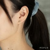 セカンドピアス つけっぱなし 天然石 4mm 軸太0.8mm ロングポスト軸長12mm 金属アレルギー ステンレス 医療用 サージカル パワーストーン 誕生石 シングル 片方 片耳 シンプル【全品1個ずつバラ売り】 プレゼント