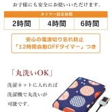 電気毛布 敷き 180×80cm シングル ロング 綿毛布 洗える ダニ退治 室温センサー 自動OFFタイマー 日本製 毛布 敷き 綿 敷き毛布 電気敷き毛布 電気しき毛布 ホットブランケット 可愛い かわいい おしゃれ 暖房器具 椙山紡織 SB20MSL03