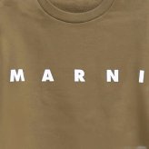 マルニ MARNI トレーナー スウェット マルニキッズ ms340u-m01612-m00v0-0m721-12y キッズ レディース 0M721 ブラウン スウェット