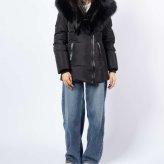 マッカージュ MACKAGE ADALI-BX HOODED DOWN COAT フーデッド ダウン コート ミドル丈 ダウンジャケット ファー レディース アウター