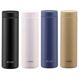 タイガー　500ml　真空断熱ボトル　MMZ-W501　夢重力ボトル　ステンレス製　携帯用魔法瓶　軽量　食洗機対応　新生活　通勤用　水筒　実用的　スポーツ オフホワイト (WZ)