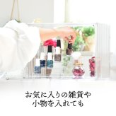 マルチクリアボックス 2個セット 4ステージタイプ / シェルフタイプ ONLS0131 リビング雑貨 W 365 × D 220 × H 275 mm ディスプレイボックス コレクションケース フィギュアケース 新生活
