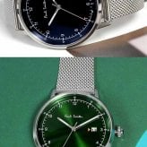 ポールスミス Paul Smith 腕時計 メンズ 41mm ステンレス クラシック ブランド 人気 ウォッチ プレゼント ゲージ GAUGE グリーン ブラック ネイビー シルバー