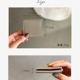 小銭入れ メンズ 小さい 牛革 BOX型 小銭入れ 本革 レザー ブランド 革 レザー小物 小物 贈り物 プレゼント mieno Diva コインケース 【ネコポスで送料無料】 【名入れ 可能】 5F (07000399-mens-1r)
