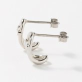 アイダ ピアス ラボグロウンダイヤモンド ブラス ペア セット販売 お揃い ペアアクセ シンプル ダイヤ シルバー ブラス