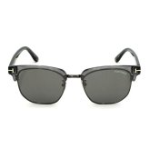 【並行輸入品】【正規品・新品】TOMFORD トムフォード TF1165K FT1165K 20A クリアグレー スモーク サーモント アジアンフィット イタリア製 サングラス メガネ 眼鏡 メンズ レディース TOM FORD トム フォード 伊達メガネ ビジネス