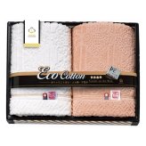 TZ Eco Cott 今治産 ウォッシュタオル ギフト 2枚入 今治タオル 綿100％ タオルセット【北海道・沖縄県・離島 配送不可】