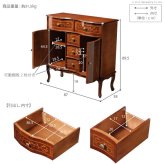 イタリア 家具 ヨーロピアン ヴェローナクラシック 猫脚リビングキャビネット W87cm 猫脚 リビング ヨーロッパ家具 クラシック 輸入家具 アンティーク風 イタリア製 ブラウン おしゃれ 高級感 エレガント 木製 天然木 リモート テレワーク 在宅 新生活