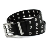 ガニー GANNI アイレット ベルト A6586-099 Black Double Eyelet Belt レディース ブラック 海外正規品
