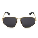 マックスマーラ サングラス MAX MARA MM0143/S 30A 59 サングラス ノーズパッド MM0143-30A-59 ゴールド ブラック ユニセックス