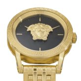 ヴェルサーチェ 腕時計 メンズ ゴールド ブラック 43mm VERSACE PALAZZO EMPIRE パラッツォ エンパイア メデューサ スイス製 メンズ腕時計 高級 ブランド おしゃれ プレゼント ギフト 卒業 入学 お祝い
