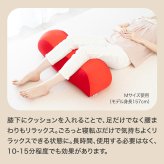 王様の膝下枕 Mサイズ(標準サイズ)｜ひざを乗せた瞬間から気持ちいい♪ 「ananカラダに良いモノ大賞」準グランプリ  < ひざ下枕 膝下枕 足枕 脚枕 足まくら クッション フットレスト リラックスグッズ 母の日 父の日 敬老の日 クリスマス バレンタイン 誕生日 プレゼント ギフト 彼女 妻 奥さん 女友達 母 祖母 おばあちゃん 彼氏 夫 旦那 男友達 男性 父 祖父 おじいちゃん >