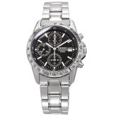 SEIKO 腕時計 セイコー 時計 ウォッチ 国内正規 クォーツ 1/20秒クロノグラフ タキメーター 100M ビジネス カジュアル メンズ SND367P