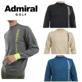 アドミラル ゴルフ メンズ ラインロゴ モックネックセーター ADMIRAL GOLF ADMA466 秋冬モデル お誕生日祝い お祝い 記念品 お父さん 父の日 彼氏 男性 30代 40代 50代 60代  還暦祝い 敬老の日 人気プレゼント プレゼント