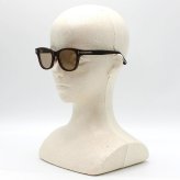 トムフォード TOM FORD サングラス アジアンフィット アイウェア UVカット ウェリントン FT1353-D/S 48E 52 メンズ レディース ユニセックス クリアブラウン+ライトブラウン 海外正規品
