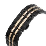ヴェルサーチェ 腕時計 メンズ ブラック ピンクゴールド ローズゴールド 43mm VERSACE PALAZZO EMPIRE パラッツォ エンパイア 立体メデューサ スイス製 高級 ブランド おしゃれ プレゼント ギフト 成人 卒業 入学