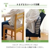 チェア 椅子 クッション シート 背もたれ 在宅 テレワーク オフィス イス セアテ 背当 シンプル 無地 ウレタン 2WAY 約39×40cm