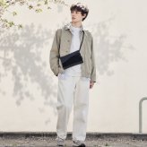 snowpeak Everyday Use Sacoche ショルダーバッグ サコッシュ 斜め掛け コンパクト 普段使い レディース メンズ ギフト プレゼント ブラック ac25su405