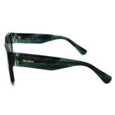 マックスマーラ Max Mara サングラス ノーズパッド UVカット アイウェア スクエア MM0145/S 98P 54 メンズ レディース ユニセックス グリーンマーブル+グリーングラデーション 海外正規品