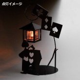 ソーラーライト 屋外 おしゃれ トランプ兵士 SI-1674-850 アリス ガーデンライト 庭 玄関 自動点灯 LED 外灯 防犯 新築祝い ギフト セトクラフト