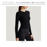 トレーニングウェア 長袖 通販 レディース ヨガトップス スポーツウェア フィットネスウェア ジムウェア ヨガ ピラティス トップス ロンT ランニングウェア おしゃれ ストレッチ タイト オールシーズン 薄手 運動 ウォーキング