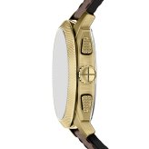 フォッシル FOSSIL 腕時計 メンズ MACHINE クロノグラフ アナログ ブラウンレザーウォッチFS6188【2026 新作】