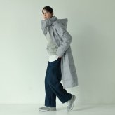 ダウンコート レディース ロング ダウン90% フード付き Filomo 100cm ダウン コート 超ロング丈 ロングコート ロング丈コート ブラック 冬 アウター ギフト プレゼント 5F (2499r)