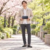 LANVINenBlue ランバンオンブルー 財布 ロングウォレット ウォレット レノア 長財布  メンズ 普段使い 牛革 レザー