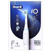 BRAUN（ブラウン）Oral-B iO4　電動歯ブラシヘルスパック　本体＋替えブラシ6本入り　クワイトホワイト　充電式　Bluetooth対応　iOG4.6KEF6.2K.WT　4スマートモード搭載　#69517　 父の日