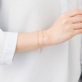 【無料ラッピング】  カナルヨンドシー Canal 4℃ ブレスレット シルバー ブレスレット キュービックジルコニア レディース ブランド 正規品 新品 ギフト プレゼント 人気 おすすめ 誕生日 記念日 クリスマス 送料無料