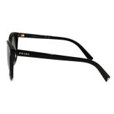 プラダ PRADA サングラス 0PR22ZSF 1AB0A7 55 アイウェア ウェリントン型 メンズ レディース ユニセックス ブラック グレーグラデーション