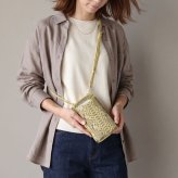 スマホショルダー ダイヤモンド パイソン  本革 レディース お財布ショルダー スマホポシェット スマホポーチ おしゃれ レザー お財布ポシェット かわいい 肩掛け 財布 スマホが入る レザー 革 旅行 斜め掛け 軽量 ギフト プレゼント 4FA (06001984r)