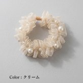 Rora シュシュ 通販 キッズヘアアクセサリー フォーマルヘアゴム 女の子髪飾り 卒園式入学式 卒業式入園式 結婚式発表会 チュールパールシュシュ パールシュシュ お呼ばれヘアアレンジ 髪飾り プチギフト 小学生女の子 カジュアルナチュラル 通園通学 髪留め