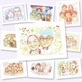 結婚記念日のギフトに、似顔絵のプレゼントはいかがですか。下書き確認ができるので、安心して贈れます。 ギフト 似顔絵 両親 手描き プレゼント 名入れ 贈り物 結婚記念日 お祝い 記念 誕生日 ご夫婦 お母さん お父さん 両親 修正無料 名入れ 下書き確認 宝物 一生もの 似てる そっくり 一生もの 2人 両親 カップル オリジナル バレンタインデー 同窓会 メモリアルギフト 傘寿祝い 色紙