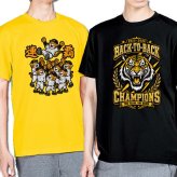 【00300】連覇 半袖 ドライ Tシャツ 2025-2026 虎 野球 応援 メンズ レディース バックトゥバック チャンピオン 猛虎 胴上げ 縦縞 優勝記念風 おもしろTシャツ プレゼント 阪神 タイガース 大阪 神戸 兵庫 藤川球児 佐藤輝明 MVP セリーグ連覇 セ界制覇 日本一 プロ野球
