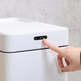 除菌消臭センサーダストボックス 45L ブラック・ホワイト 2色展開 収納ラック オープンラック シェルフ 整理棚 収納家具 おしゃれ シンプル 新生活 インテリア 不二貿易