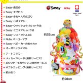 オムツケーキ ギフトセット 出産祝い 名入れ Sassy サッシー 知育玩具 DX 3段 豪華 11点付き おむつケーキ ギフト キャラクター ダイパーケーキ 豪華  思い出 赤ちゃん 子供 出産 マタニティ ベイビー クリスマス ハロウィン バレンタイン 七五三 初節句 子供の日 ギフトセット 人気 端午の節句 ひな祭り 男の子 女の子