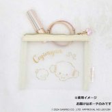 サンリオ こぎみゅん メッシュポーチ ミニ 小物入れ コスメポーチ リップケース アクセサリーケース シースルー 透ける かわいい キャラクター グッズ プレゼント ギフト ゾーウィー 6974 サンリオ正規ライセンス品