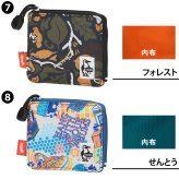 チャムス 財布 ミニ財布 コンパクト スクエア型 リサイクルエルシェイプトジップウォレット CH60-3996 メンズ レディース キッズ 送料無料 プレゼント ラッピング無料 一粒万倍日 吉日