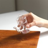 BOSILICA ミニ汁次 S 30ml[醤油さし 液だれしない おしゃれ 醤油差し 食卓 醤油入れ ミルク入れ カフェ ミルクポット ミルクピッチャー 小さい ミニ 型 かわいい ガラス 透明 デザイン クラフトユー] 即納
