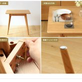 ダイニング家具 ダイニングテーブル おしゃれ 幅80cm 正方形 オーク 天然木 無垢 ダイニング テーブル 食卓 食卓テーブル 木製 無垢材 北欧 おすすめ 2人用 二人用 カフェ 新生活 ナチュラル リバー river