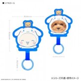 サンリオ キャラクターズ フレームマルチリングプラス シナモロール スマホリング 落下防止 ストラップホール 挟むだけ スマートフォン アクセサリー かわいい おしゃれ SANG-531CN サンリオ正規ライセンス品