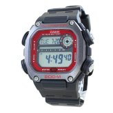 箱なし カシオ 腕時計 メンズ CASIO ブラック レッド デジタル 200m防水 10年電池 ワールドタイム ストップウォッチ タイマー アラーム LEDライト スポーツ アウトドア 海外モデル 逆輸入 誕生日 プレゼント ギフト 成人 卒業 入学
