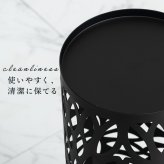 傘立て スリム コンパクト 東谷 LFS-184 アンブレラスタンド 丸型 円柱 水受けトレー付き スチール アイアン 傘置き 省スペース 玄関収納 おしゃれ シンプル モダン ホワイト ブラック 白 黒 玄関 エントランス 自宅 オフィス ショップ 店舗 会社 法人 傘収納 インテリア 新生活 引っ越し