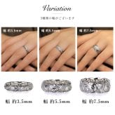 ペアリング 2本セット 金属アレルギー対応 指輪 純チタン ハワイアンジュエリー リング 刻印 無料 誕生石入れ可 1号～29号 幅約3.5mm スクロール ギフト対応可 大きいサイズ 小さいサイズ つけっぱなし 変色しない 金アレ対応 プレゼント ハロウィン 【品番：TIR201P】