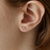 【無料ラッピング】  カナルヨンドシー Canal 4℃ ピアス【6月誕生石】K10 イエローゴールド ピアス ムーンストーン レディース  ブランド 正規品 新品 ギフト プレゼント 人気 おすすめ 誕生日 記念日 クリスマス 送料無料