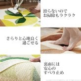 玄関マット 室内 洗える 玄関マット 〔フォーリア〕 80x50cm 屋内 長方形 柄 おしゃれ エントランスマット マット ラグマット ウォッシャブル 滑り止め スミノエ 日本製