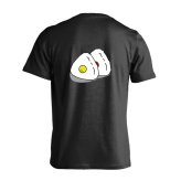 テニス Tシャツ 半袖 メンズ ウェア レディース 練習着 ジュニア ドライ おもしろ tシャツ 速乾 名入れ スポーツ 女子 男子 チーム おしゃれ 文字入れ 「テニスボール in おにぎり」 アートワークスコウベ 【送料無料】