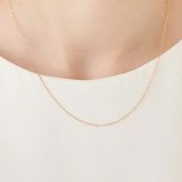 【無料ラッピング】 カナルヨンドシー Canal 4℃ カナル4℃ チェーンネックレス K10 ピンクゴールド アズキ レディース ブランド 正規品 新品 ギフト プレゼント 人気 おすすめ 誕生日 記念日 クリスマス 送料無料