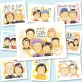 ギフト 似顔絵 傘寿祝い 贈り物 プレゼント 手描き 名入れ 傘寿 誕生日 長寿祝い 80歳 記念日 大人数 家族 お母さん 両親 お父さん 修正無料 名入れ 下書き確認 一生もの サプライズ 実績多数 似てる 80歳 思い出 長寿 長寿祝い ウェディングギフト メモリアル オリジナル ホワイトデー 節目 応援 二次会 バレンタインデー 闘病中の方への励まし